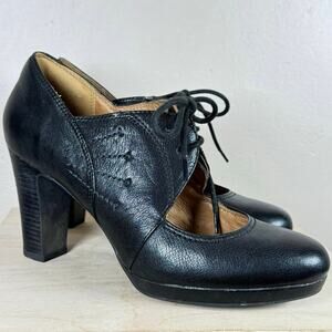 Clarks Artisan Flyrt Dally Black Leather